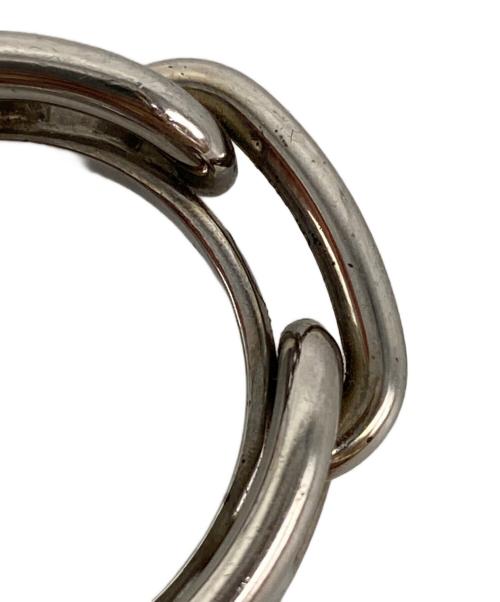 HERMES（エルメス）HERMES (エルメス) シェーヌダンクル スカーフリング シルバー サイズ:21号の古着・服飾アイテム