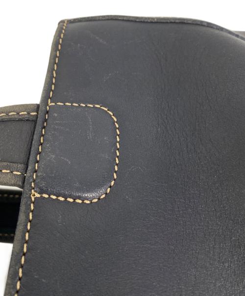 COACH（コーチ）COACH (コーチ) レザーハンドバッグ ブラックの古着・服飾アイテム