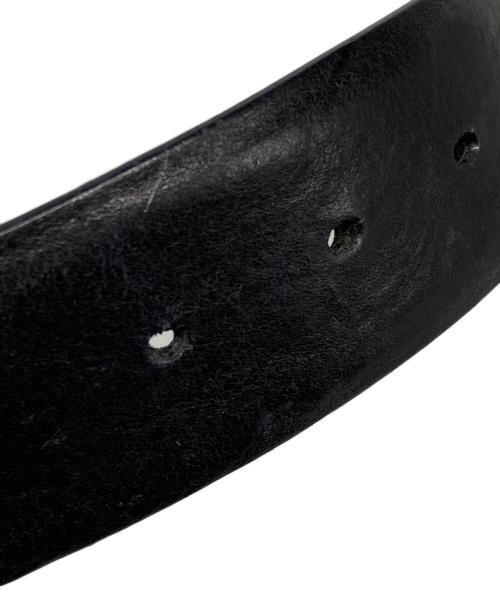 GUCCI（グッチ）GUCCI (グッチ) ダブルGロゴベルト ブラックの古着・服飾アイテム