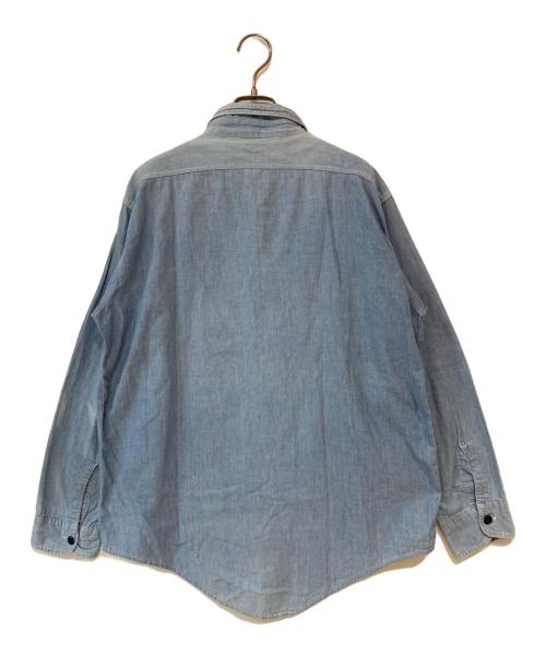 Sears（シアーズ）Sears (シアーズ) 50-60s シャンブレーシャツ ブルー サイズ:不明の古着・服飾アイテム