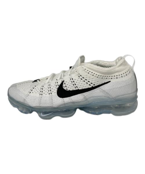 NIKE（ナイキ）NIKE (ナイキ) AIR VAPORMAX 2023 FLYKNIT ローカットスニーカー　ナイキエアヴェイパーマックス2023フライニット WHITE/BLACK/WHITE/PURE PLATINUM サイズ:27cmの古着・服飾アイテム