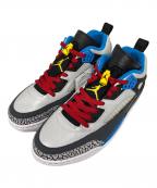 NIKEナイキ）の古着「JORDAN SPIZIKE ミッドカットスニーカー　ジョーダンスパイジーク　LOWSE」｜NTRL GRY/VRSTY MZ-DR