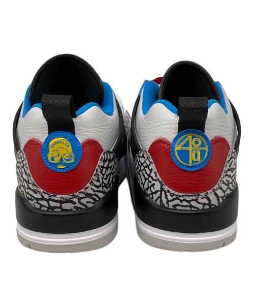 NIKE（ナイキ）NIKE (ナイキ) JORDAN SPIZIKE ミッドカットスニーカー　ジョーダンスパイジーク　LOWSE NTRL GRY/VRSTY MZ-DRK SHDW-VRS サイズ:27cmの古着・服飾アイテム