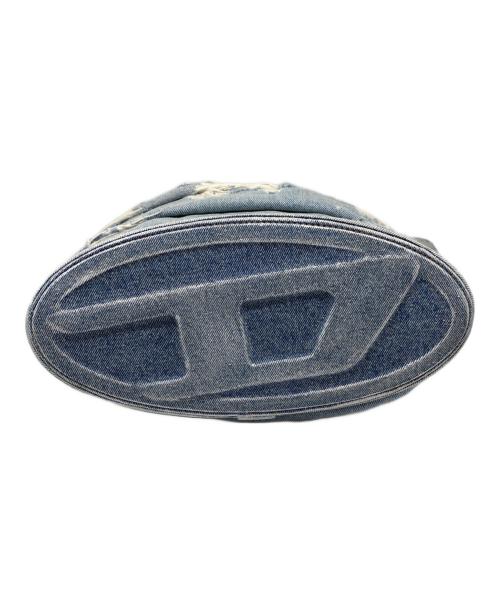 DIESEL（ディーゼル）DIESEL (ディーゼル) ダメージ加工 デニム2WAYトートバッグ インディゴ サイズ:なしの古着・服飾アイテム