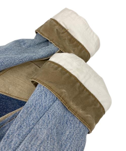 CarHartt（カーハート）CarHartt (カーハート) 再構築パッチワークジャケット マルチカラー サイズ:XLの古着・服飾アイテム