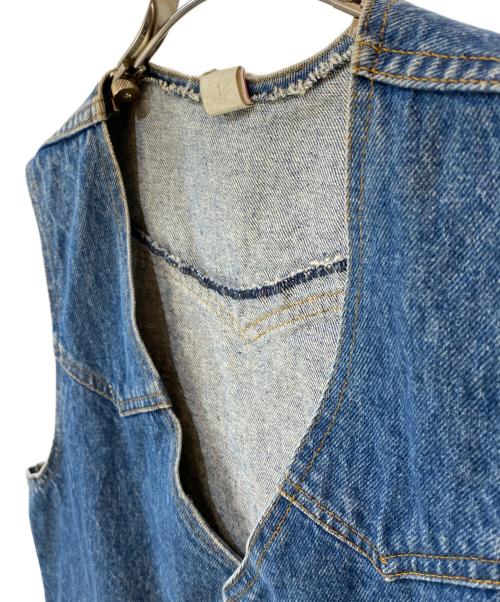 LEVI'S（リーバイス）LEVI'S (リーバイス) 80’s デニムベスト ブルー サイズ:Lの古着・服飾アイテム