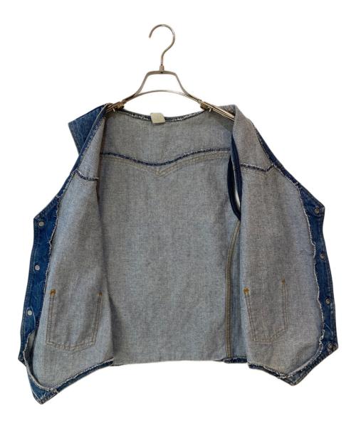 LEVI'S（リーバイス）LEVI'S (リーバイス) 80’s デニムベスト ブルー サイズ:Lの古着・服飾アイテム