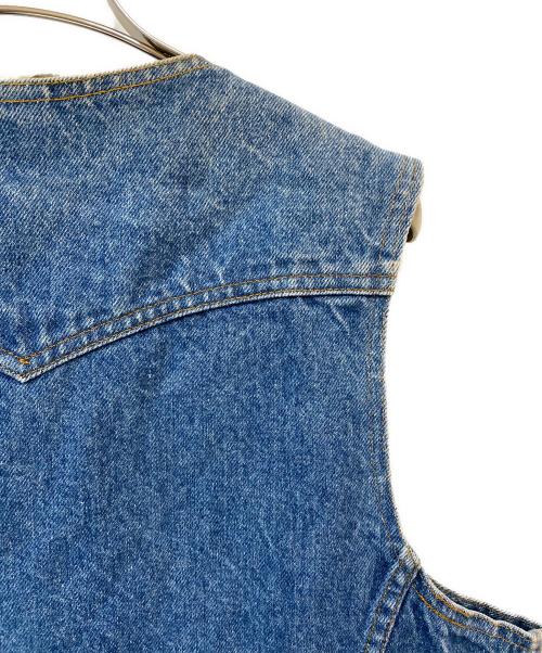 LEVI'S（リーバイス）LEVI'S (リーバイス) 80’s デニムベスト ブルー サイズ:Lの古着・服飾アイテム