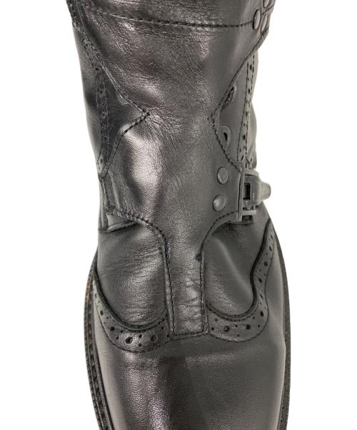 MUGLER（ミュグレー）MUGLER (ミュグレー) Underground (アンダーグラウンド) レースアップブーツ ブラック サイズ:9の古着・服飾アイテム
