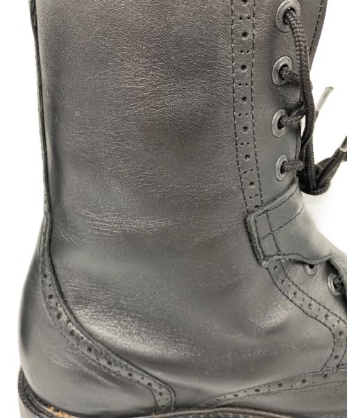 MUGLER（ミュグレー）MUGLER (ミュグレー) Underground (アンダーグラウンド) レースアップブーツ ブラック サイズ:9の古着・服飾アイテム