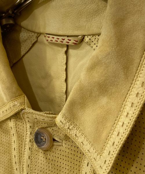 KAPRAUN（カプラウン）KAPRAUN (カプラウン) スウェードジャケット ベージュ サイズ:56の古着・服飾アイテム