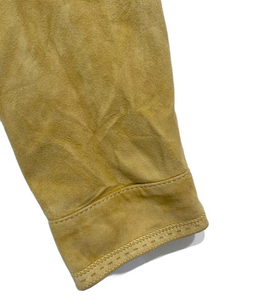 KAPRAUN（カプラウン）KAPRAUN (カプラウン) スウェードジャケット ベージュ サイズ:56の古着・服飾アイテム