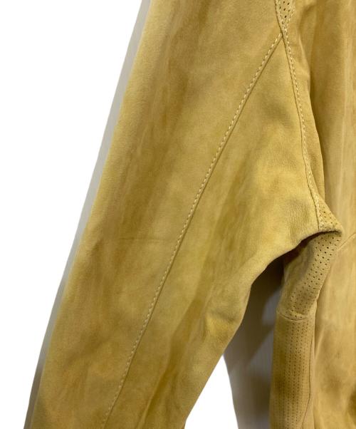 KAPRAUN（カプラウン）KAPRAUN (カプラウン) スウェードジャケット ベージュ サイズ:56の古着・服飾アイテム