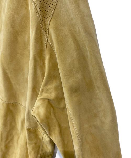 KAPRAUN（カプラウン）KAPRAUN (カプラウン) スウェードジャケット ベージュ サイズ:56の古着・服飾アイテム