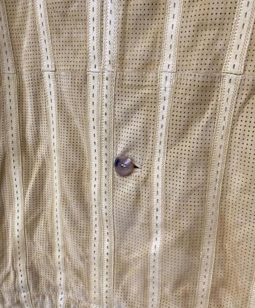 KAPRAUN（カプラウン）KAPRAUN (カプラウン) スウェードジャケット ベージュ サイズ:56の古着・服飾アイテム