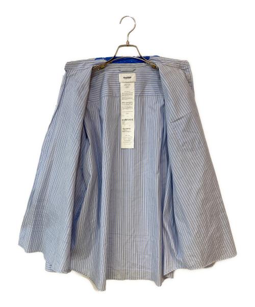 doublet（ダブレット）doublet (ダブレット) OVERSIZED FREEZER-BAG PACKAGE SHIRT ブルー サイズ:Mの古着・服飾アイテム