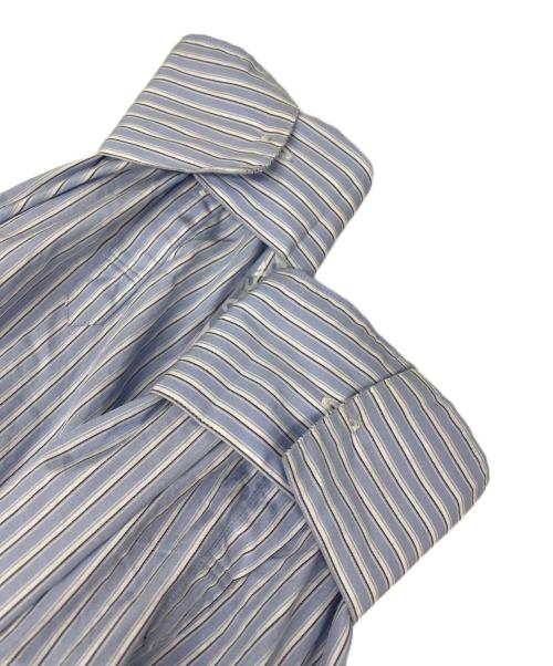 doublet（ダブレット）doublet (ダブレット) OVERSIZED FREEZER-BAG PACKAGE SHIRT ブルー サイズ:Mの古着・服飾アイテム