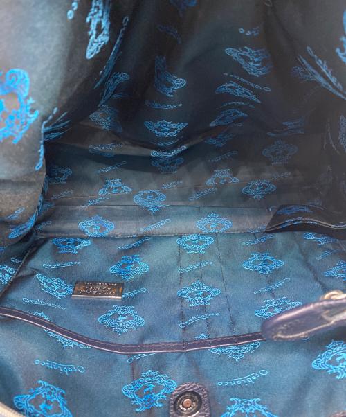 Orobianco（オロビアンコ）Orobianco (オロビアンコ) デニム×レザートートバッグ ネイビー サイズ:なしの古着・服飾アイテム