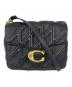 COACH（コーチ）の古着「タイムズ スクエア タビー ショルダー バッグ・キルティング」｜ブラック