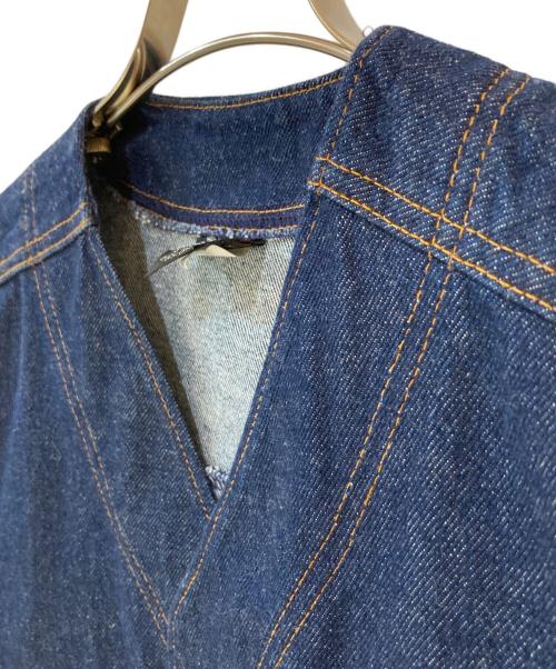 PRSN BLU（プリズンブルース）PRSN BLU (プリズンブルース) Western Vest / ウエスタンベスト インディゴ サイズ:2の古着・服飾アイテム