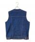 PRSN BLU (プリズンブルース) Western Vest / ウエスタンベスト インディゴ サイズ:2：6000円