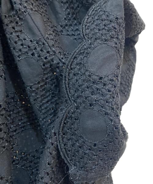 COMME des GARCONS（コムデギャルソン）COMME des GARCONS (コムデギャルソン) カットワークブラウス ブラック サイズ:Mの古着・服飾アイテム