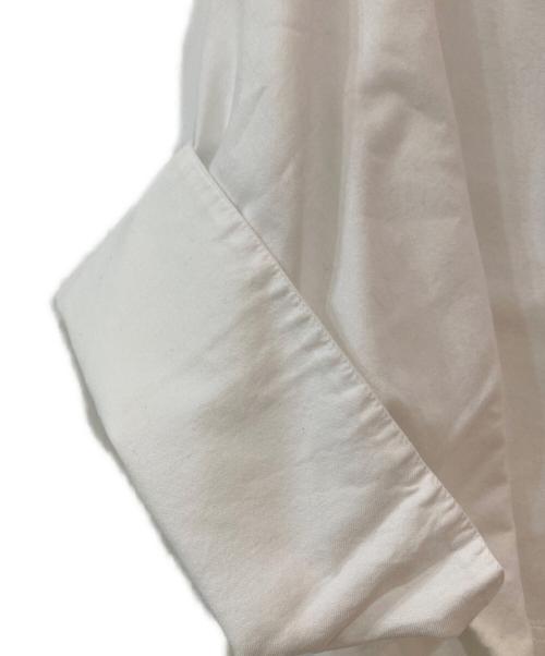 Y's（ワイズ）Y's (ワイズ) 23AW THIN COTTON TWILL HALF SLEEVE BOX SHIRT ホワイト サイズ:2の古着・服飾アイテム