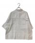 Y's (ワイズ) 23AW THIN COTTON TWILL HALF SLEEVE BOX SHIRT ホワイト サイズ:2：10000円