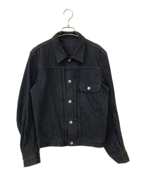 MAINU（マイヌ）MAINU (マイヌ) 切替デニムジャケット ブラック サイズ:3の古着・服飾アイテム