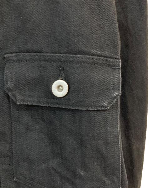 MAINU（マイヌ）MAINU (マイヌ) 切替デニムジャケット ブラック サイズ:3の古着・服飾アイテム