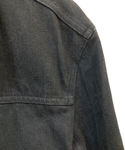 MAINU（マイヌ）MAINU (マイヌ) 切替デニムジャケット ブラック サイズ:3の古着・服飾アイテム