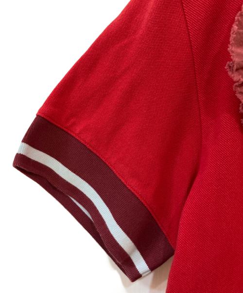 Vivienne Westwood（ヴィヴィアンウエストウッド）Vivienne Westwood (ヴィヴィアンウエストウッド) ラブフリルポロワンピ レッド サイズ:00の古着・服飾アイテム