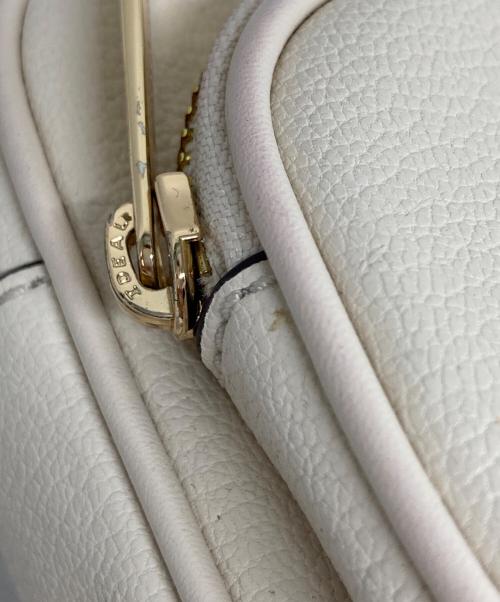 MICHAEL KORS（マイケルコース）MICHAEL KORS (マイケル・コース) JET SET ITEM レザー ポケット クロスボディ ウィズ アタッチ ミディアム ベージュの古着・服飾アイテム