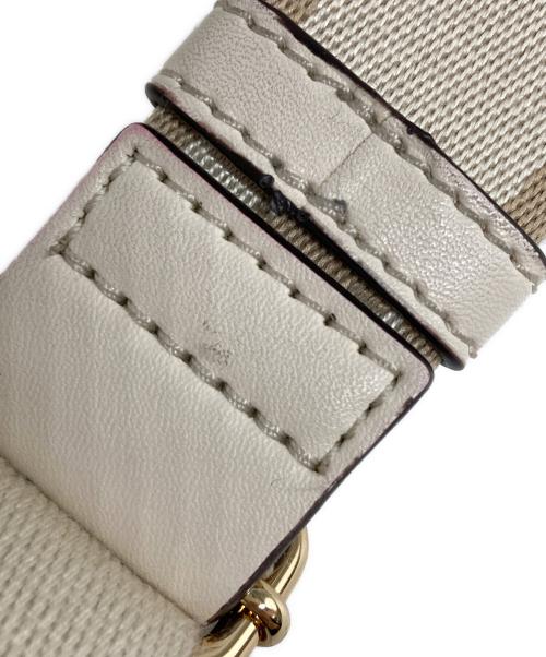 MICHAEL KORS（マイケルコース）MICHAEL KORS (マイケル・コース) JET SET ITEM レザー ポケット クロスボディ ウィズ アタッチ ミディアム ベージュの古着・服飾アイテム