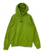 SUPREMEシュプリーム）の古着「19SS Tag Logo Hooded Sweatshirt」｜グリーン