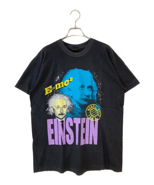 BROCKUM（ブロッカム）BROCKUM (ブロッカム) EINSTEIN プリントTシャツ ブラック サイズ:Lの古着・服飾アイテム