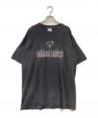 ALL SPORTオールスポーツ）の古着「OAKLAND RAIDERS プリントTシャツ」｜グレー