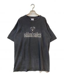 ALL SPORT（オールスポーツ）の古着「OAKLAND RAIDERS プリントTシャツ」｜グレー