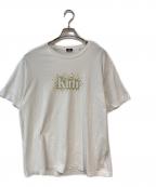 KITHキス）の古着「フラワーロゴTシャツ」｜ホワイト
