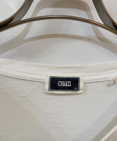 KITH（キス）KITH (キス) フラワーロゴTシャツ ホワイト サイズ:ＸＬの古着・服飾アイテム