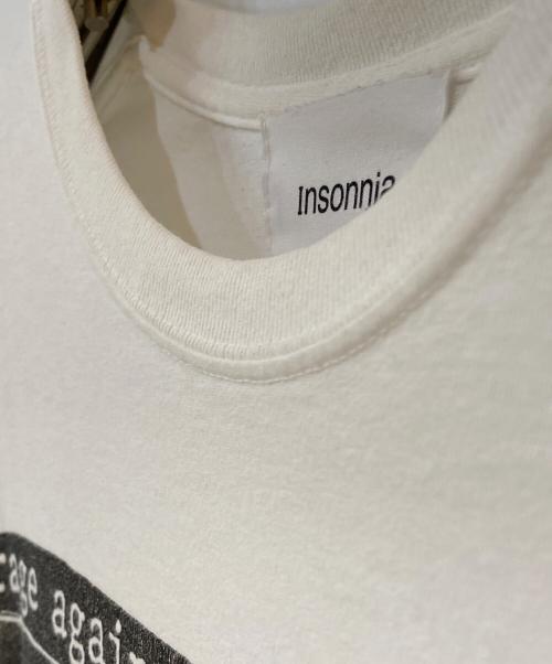 insonnia（インソニア）insonnia (インソニア) RATM コラボプリントTシャツ ホワイト サイズ:無しの古着・服飾アイテム