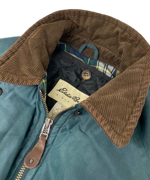 Eddie Bauer（エディーバウアー）Eddie Bauer (エディーバウアー) 衿コーデュロイライナー付きコート グリーン サイズ: Sの古着・服飾アイテム