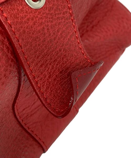 KATE MOSS（ケイト モス）KATE MOSS (ケイト モス) LONGCHAMP (ロンシャン) ミニボストンバッグ レッドの古着・服飾アイテム