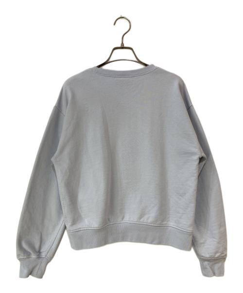 Calvin Klein Jeans（カルバンクラインジーンズ）Calvin Klein Jeans (カルバンクラインジーンズ) モノグラムロゴ フレンチテリースウェット ブルー サイズ: 2XSの古着・服飾アイテム