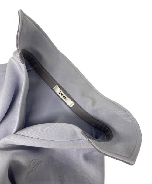 Snidel（スナイデル）Snidel (スナイデル) スキッパーミニワンピース ブルー サイズ: Freeの古着・服飾アイテム