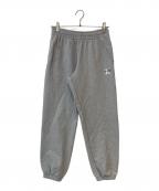 Calvin Klein Jeansカルバンクラインジーンズ）の古着「モノグラムロゴフレンチテリージョガーパンツ」｜グレー