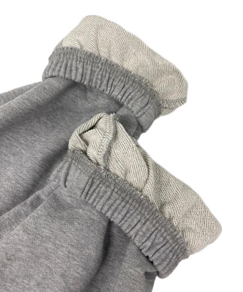 Calvin Klein Jeans（カルバンクラインジーンズ）Calvin Klein Jeans (カルバンクラインジーンズ) モノグラムロゴフレンチテリージョガーパンツ グレー サイズ:2ＸＳの古着・服飾アイテム