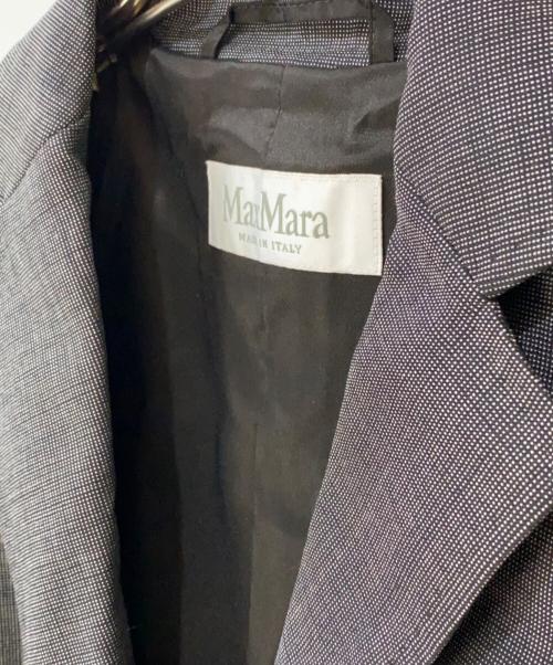 MaxMara（マックスマーラ）MaxMara (マックスマーラ) ウールテーラードジャケット グレー サイズ:40の古着・服飾アイテム