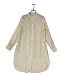 IENA LA BOUCLE（イエナ ラ ブークル）の古着「シルクローンロングシャツ」｜アイボリー