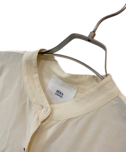 IENA LA BOUCLE（イエナ ラ ブークル）IENA LA BOUCLE (イエナ ラ ブークル) シルクローンロングシャツ アイボリー サイズ:Ｆの古着・服飾アイテム